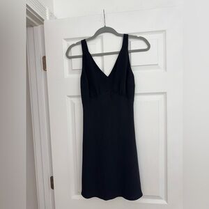 Abercrombie Elegant Black Sleeveless Dress - XS